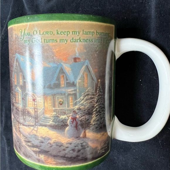 “Blessings of Christmas” Kinkade Mug. 14 oz. - Picture 2 of 8